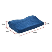 Memory Foam Neck Pillow Cushion Support Rebound Contour Pain Relief Health Care Home & Garden Kings Warehouse