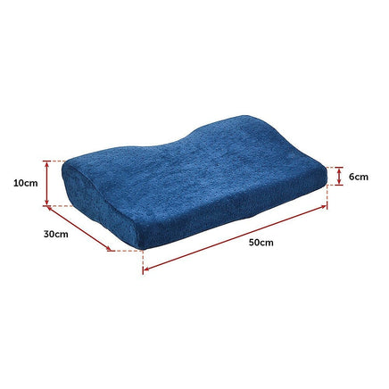 Memory Foam Neck Pillow Cushion Support Rebound Contour Pain Relief Health Care Home & Garden Kings Warehouse