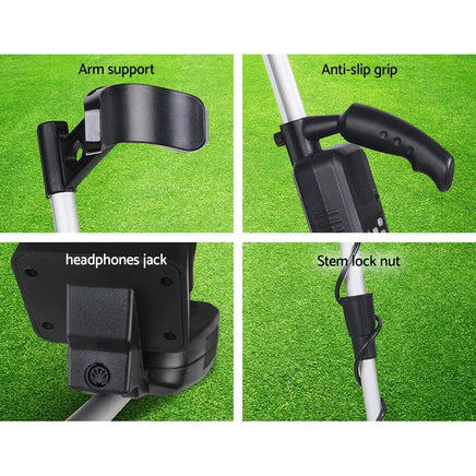 Metal Detector 180MM Deep Sensitive Waterproof Treasure Hunter Gold Digger Outdoor Kings Warehouse