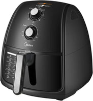Midea 4L 1500W Multi-functional Air Fryer - Black Appliances Kings Warehouse