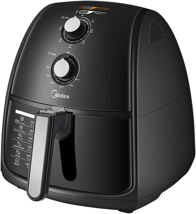 Midea 4L 1500W Multi-functional Air Fryer - Black Appliances Kings Warehouse
