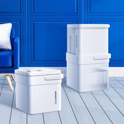 Midea Cube dehumidifier with smart wi-fi, 12L tank for up to 20L per day dehumidification MDDM20 Appliances Kings Warehouse