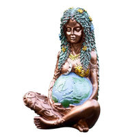 Millennial Gaia Mother Earth Goddess Art Statue Figurine for Home Decor Garden Kings Warehouse 