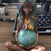 Millennial Gaia Mother Earth Goddess Art Statue Figurine for Home Decor Garden Kings Warehouse 