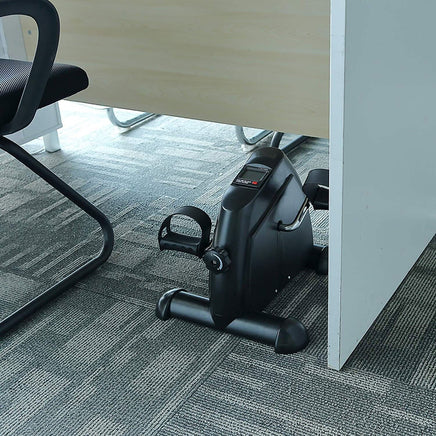 Mini Exercise Bike Pedal Exerciser Resistance Cycle Trainer Indoor Home Gym Kings Warehouse