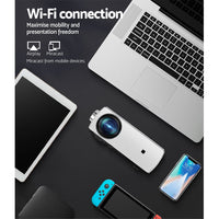 Mini Video Projector Wifi USB HDMI Portable HD 1080P Home Movie End of Year Clearance Sale Kings Warehouse