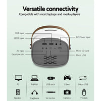 Mini Video Projector Wifi USB HDMI Portable HD 1080P Home Projector End of Year Clearance Sale Kings Warehouse