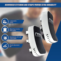 MMA Kick Boxing Pad Strike Shield MMA Thai Focus Arm Punching Bag Muay Thai Sports & Fitness Kings Warehouse