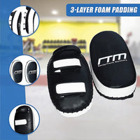 MMA Kick Boxing Pads Curved Strike Shield Punching Bag Focus Arm Muay Thai Sports & Fitness Kings Warehouse