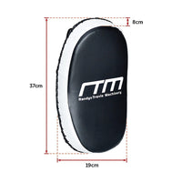 MMA Kick Boxing Pads Curved Strike Shield Punching Bag Focus Arm Muay Thai Sports & Fitness Kings Warehouse