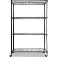 Modular Wire Storage Shelf 1500 x 350 x 1800mm Steel Shelving Furniture Kings Warehouse