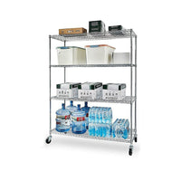Modular Wire Storage Shelf 1500 x 350 x 1800mm Steel Shelving Furniture Kings Warehouse