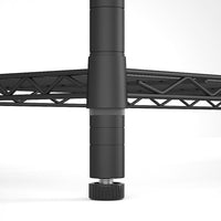 Modular Wire Storage Shelf 1500 x 350 x 1800mm Steel Shelving Furniture Kings Warehouse