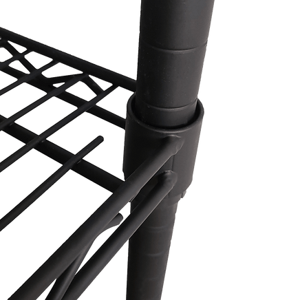 Modular Wire Storage Shelf 1500 x 450 x 1800mm Steel Shelving Furniture Kings Warehouse