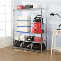 Modular Wire Storage Shelf 1500 x 450 x 1800mm Steel Shelving Furniture Kings Warehouse