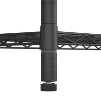 Modular Wire Storage Shelf 1500 x 600 x 1800mm Steel Shelving Furniture Kings Warehouse