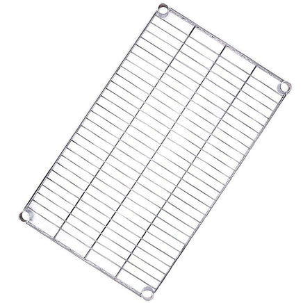 Modular Wire Storage Shelf 350 x 350 x 1800mm Steel Shelving Furniture Kings Warehouse