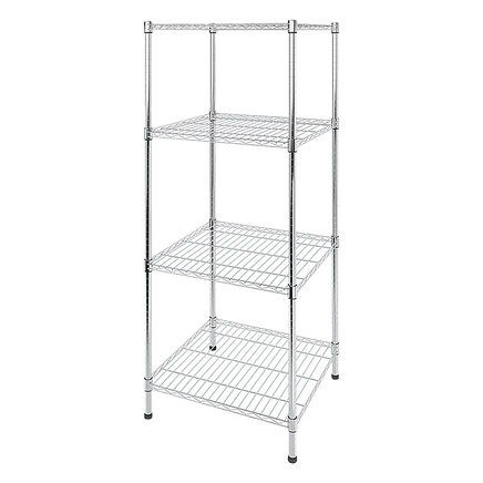 Modular Wire Storage Shelf 350 x 350 x 1800mm Steel Shelving Furniture Kings Warehouse