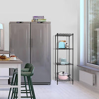 Modular Wire Storage Shelf 450 x 450 x 1800mm Steel Shelving Furniture Kings Warehouse