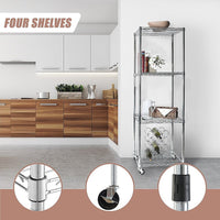 Modular Wire Storage Shelf 600 x 600 x 1800mm Steel Shelving Furniture Kings Warehouse
