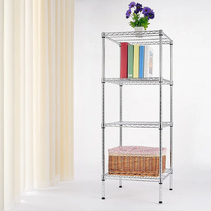 Modular Wire Storage Shelf 600 x 600 x 1800mm Steel Shelving Furniture Kings Warehouse
