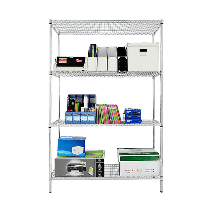 Modular Wire Storage Shelf 900 x 450 x 1800mm Steel Shelving Furniture Kings Warehouse