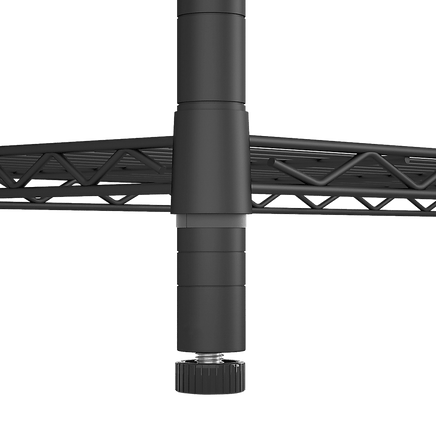 Modular Wire Storage Shelf 900 x 450 x 1800mm Steel Shelving Furniture Kings Warehouse