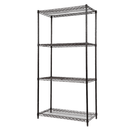 Modular Wire Storage Shelf 900 x 450 x 1800mm Steel Shelving Furniture Kings Warehouse