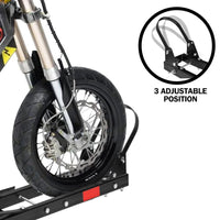 Motorcycle Motorbike Carrier Rack Towbar Arm Rack Dirt Bike Ramp Brake Lights Sports & Fitness Kings Warehouse