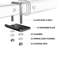 Motorcycle Motorbike Carrier Rack Towbar Arm Rack Dirt Bike Ramp Brake Lights Sports & Fitness Kings Warehouse