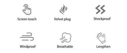 MTB Gloves Medium for Mountain Road Bike Breathable Winter Autumn Spring Cycling Camping Running Outdoor Sport Rockbros Kings Warehouse