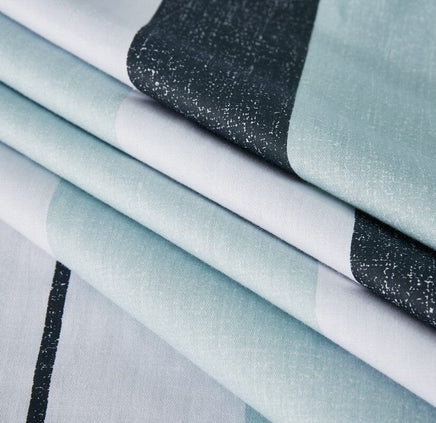 Nathan 100% cotton reversible quilt cover set-queen size Home & Garden Kings Warehouse