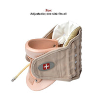 Neck Traction Air Decompression Support Brace Cervical Collar Hand Pump Health & Beauty Kings Warehouse