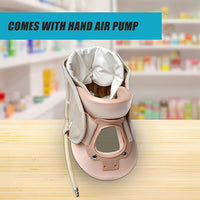 Neck Traction Air Decompression Support Brace Cervical Collar Hand Pump Health & Beauty Kings Warehouse