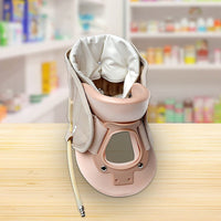 Neck Traction Air Decompression Support Brace Cervical Collar Hand Pump Health & Beauty Kings Warehouse