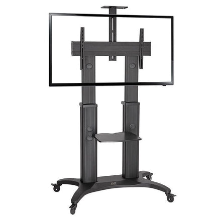 NORTH BAYOU HEIGHT ADJUSTABLE TROLLEY FOR TV SCREEN SIZE 55-80 MAX 56.8KG Kings Warehouse