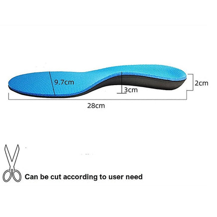 Original Dual Medium (Blue) Density Orthotics | Full Length Kings Warehouse
