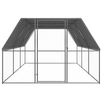 Outdoor Chicken Cage 3x6x2 m Galvanised Steel Kings Warehouse