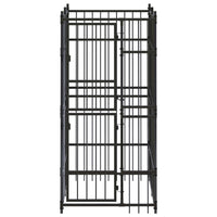 Outdoor Dog Kennel Steel 1.84 m² Kings Warehouse