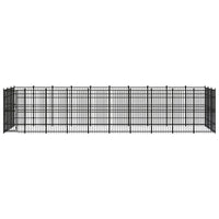 Outdoor Dog Kennel Steel 27.65 m² Kings Warehouse