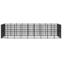 Outdoor Dog Kennel Steel 33.18 m² Kings Warehouse