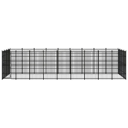 Outdoor Dog Kennel Steel 33.18 m² Kings Warehouse