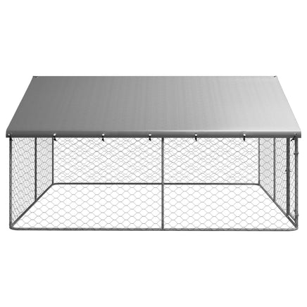 Outdoor Dog Kennel with Roof 300x300x150 cm BestSellers Kings Warehouse