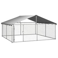 Outdoor Dog Kennel with Roof 300x300x150 cm BestSellers Kings Warehouse