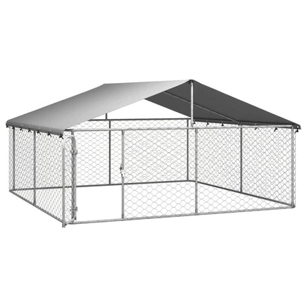 Outdoor Dog Kennel with Roof 300x300x150 cm BestSellers Kings Warehouse