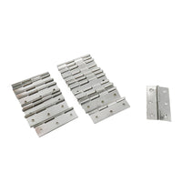 Pack of 20 Hinge 3 Inch Stainless Steel Door Hinges Cabinet Door Hinges Furniture Kings Warehouse