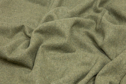 Paddington Throw - Fine Wool Blend - Olive Kings Warehouse