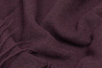 Paddington Throw - Fine Wool Blend - Plum Kings Warehouse