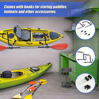 Pair Kayak Storage Rack Hanger Supporter Carrier Surfboard Holder Wall Bracket Tools Kings Warehouse