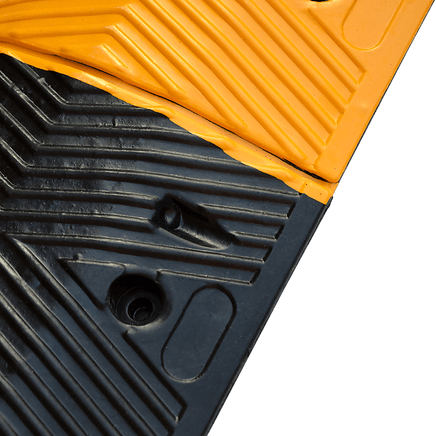 Pair of 1m Long 60T Load Rubber Speed Bump Hump Modular Speed Humps Road Hump Home & Garden Kings Warehouse